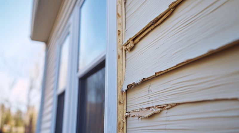 Inspecting Siding Damage
